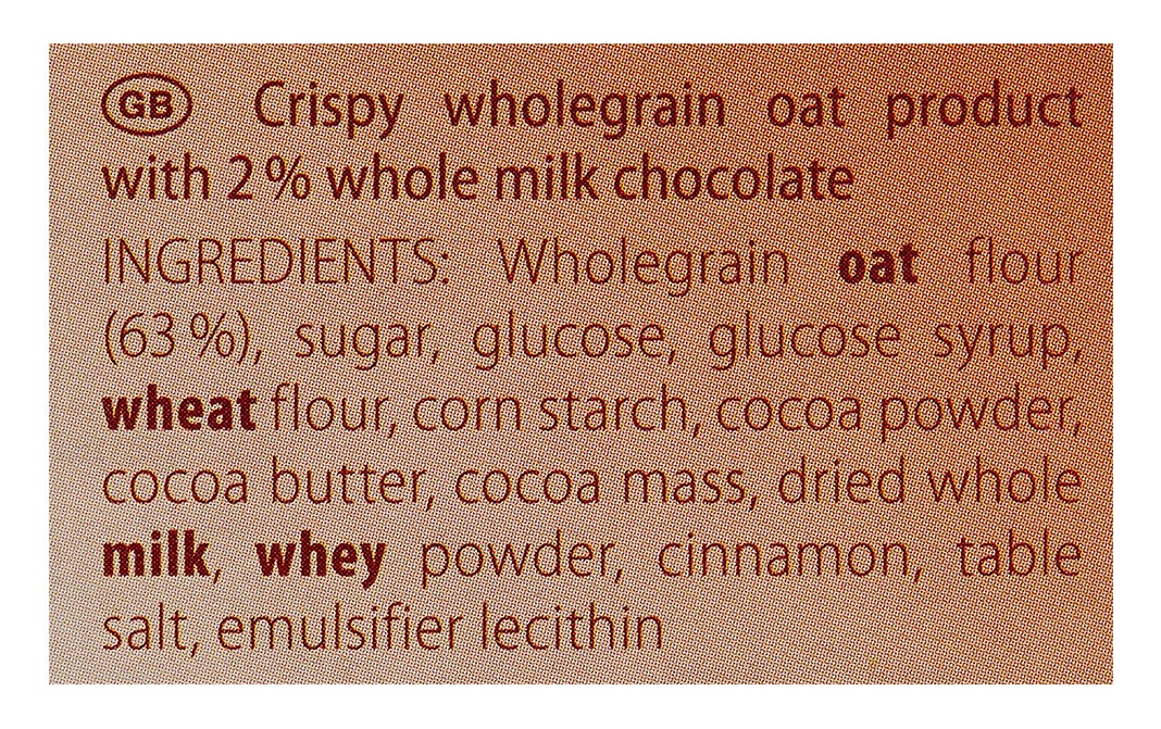 Kolln Oat Crispies Chocolate Cereals   Box  375 grams
